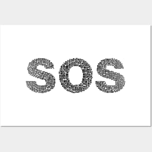 SOS Posters and Art